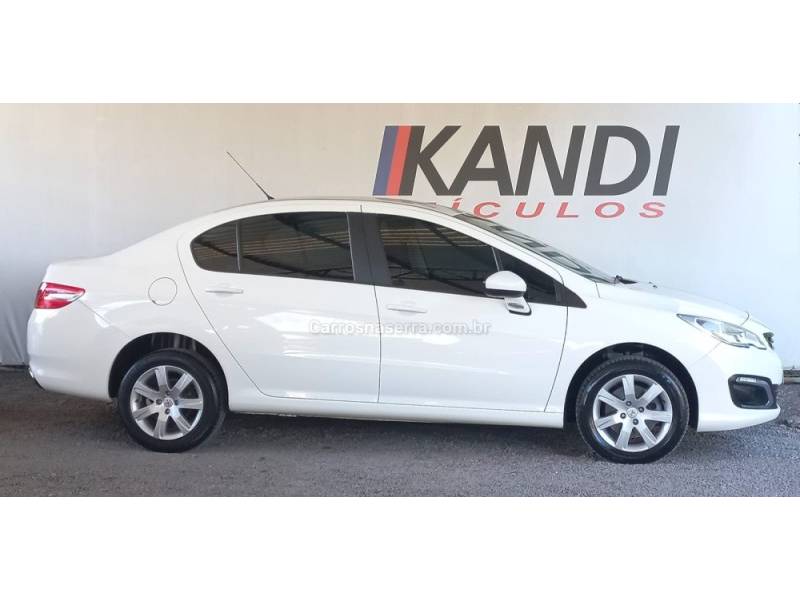 PEUGEOT - 408 - 2016/2017 - Branca - R$ 53.500,00