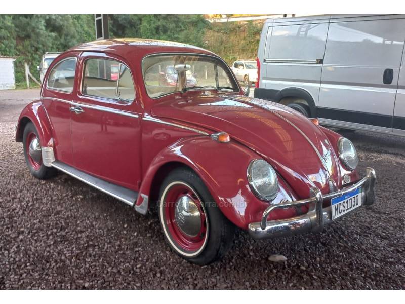 VOLKSWAGEN - FUSCA - 1968/1968 - Vermelha - R$ 35.000,00