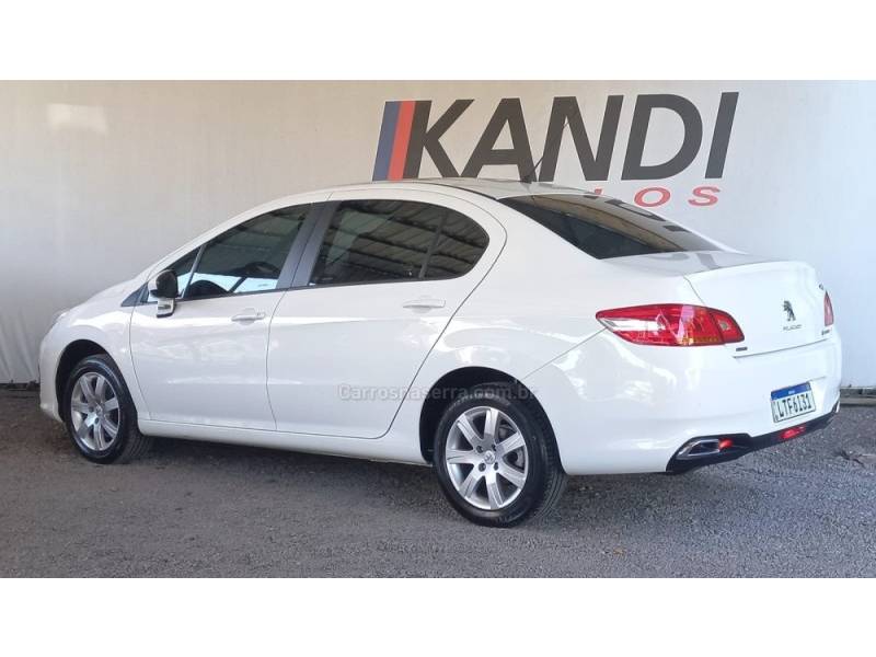PEUGEOT - 408 - 2016/2017 - Branca - R$ 53.500,00