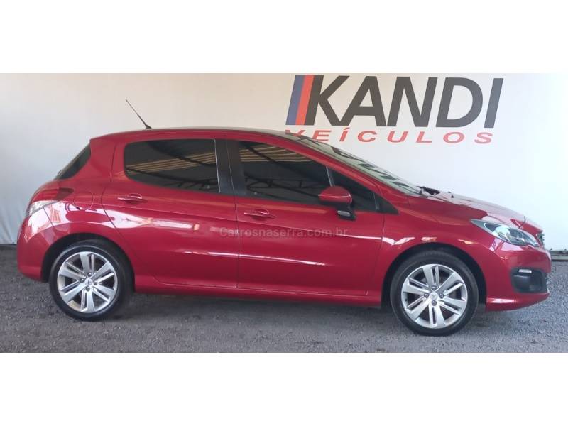 PEUGEOT - 308 - 2015/2016 - Vermelha - R$ 55.000,00