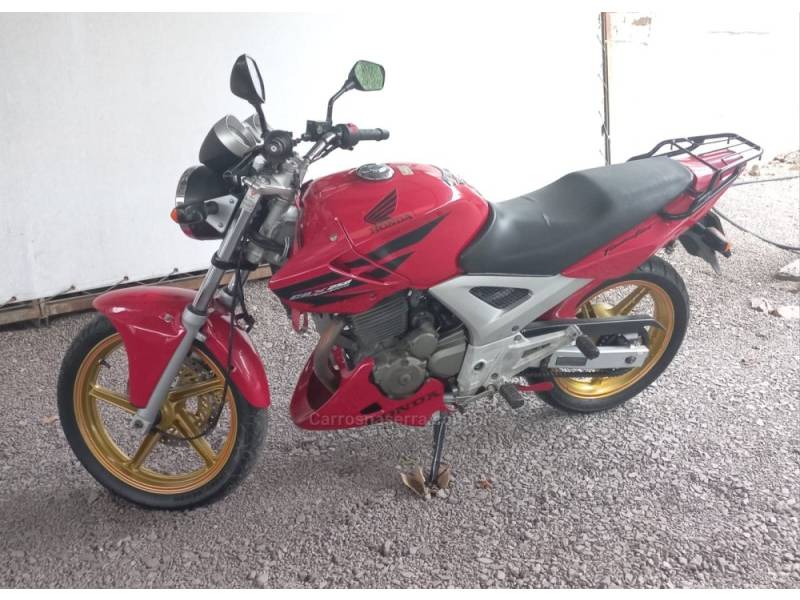 HONDA - CBX 250 TWISTER - 2008/2008 - Vermelha - R$ 10.500,00
